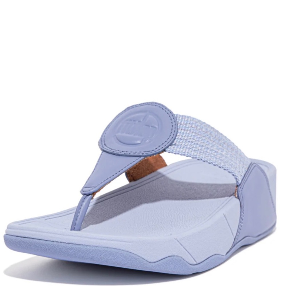 Fitflop Walkstar Finestripe Webbing Toe-Post Sandal Wild Lavender